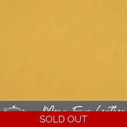 Mora Faux Leather - Spicy Mustard