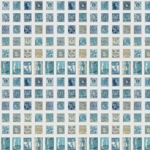 Tim Holtz - Palette - Blue Stamps