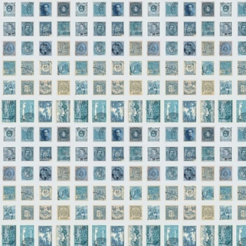 Tim Holtz - Palette - Blue Stamps