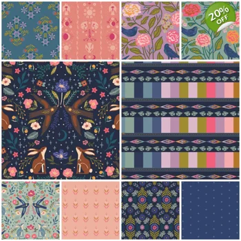 AGF - Maureen Cracknell - Starling - Fat Quarter Bundle x 10