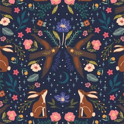 AGF - Maureen Cracknell - Starling - Moonlit Forest - Dusk