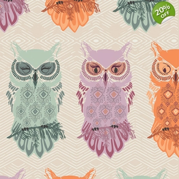 Art Gallery Fabrics - Maureen Cracknell - Crafting Magic - Bird of Night Five