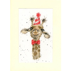 Bothy Threads - I'm Just Here for the Cake Greeting Card - Cross Stitch Kit