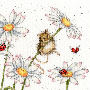 Bothy Threads - Daisy Mouse - Cross Stitch Kit