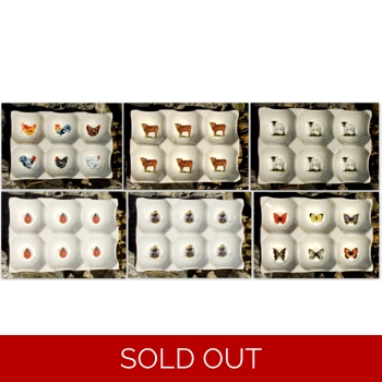** SIX EGG TRAY, HOLDS ..