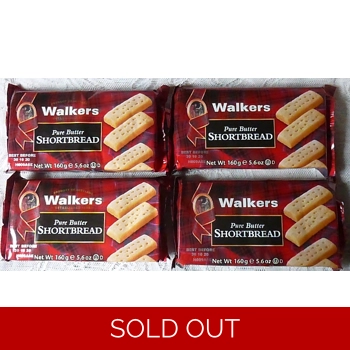 4 X PACKETS OF 160g PURE BUT..