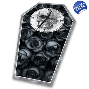 Coffin Wall Clock