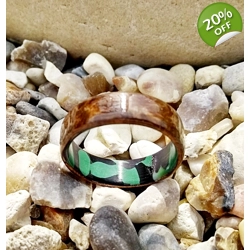 Limited Edition Burr Walnut Wood and Camouflage ..