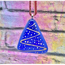 Handmade Glass Christmas Tree Decorations - Various