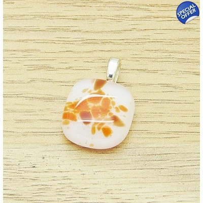 Blossom inspired glass pendant