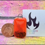 Themed Glass Keyrings - Hare, Fox, Squirrel, Poppy