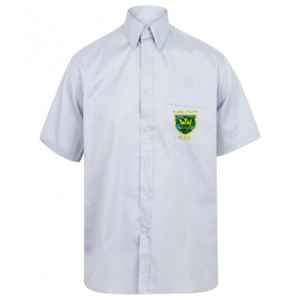 Short Sleeve No.1 Oxford Shirt - L Blue Short Sleeve No.1 Oxford Shirt - L Blue