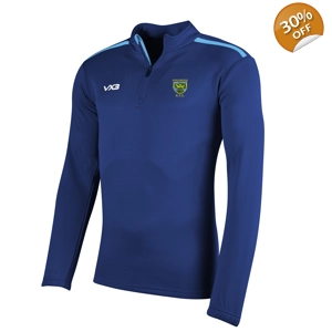 VX3 Fortis Youth Half Zip Sweat - Navy/Sky