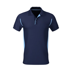 Edge Pro Team Polo - Navy/Sky Edge Pro Team Polo - Navy/Sky