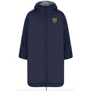 Kingswood RFC All Weather Robe Print Logo - Navy Kingswood RFC All Weather Robe Print Logo - Navy
