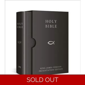 KJV COMPACT BLACK SLIPCASE