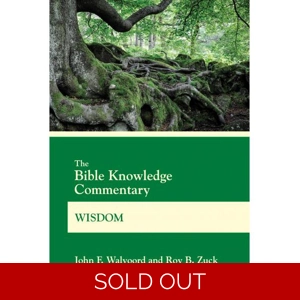 BK Commentary Wisdom pb Walvoord