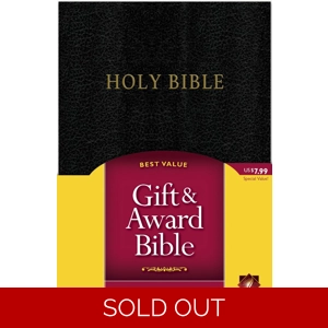 NLT Gift And Award Bible, Black