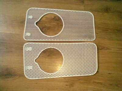 Fordson Major Headlight Grilles One Pair