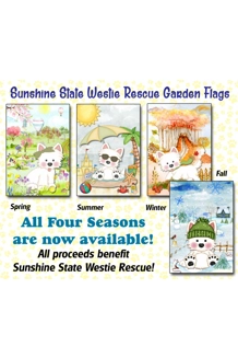 4 Seasons Garden Flags