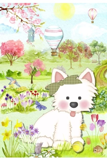 Westie Spring Gard..