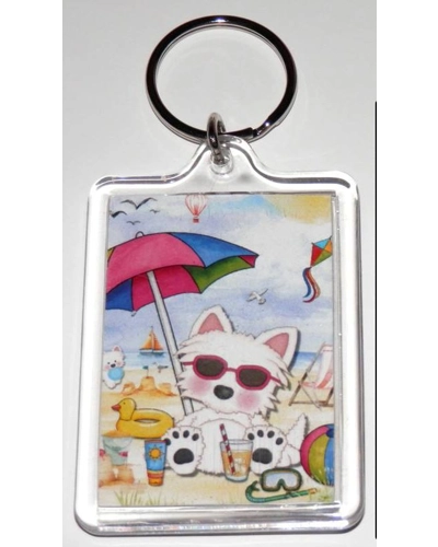 Westie keyring hotsell