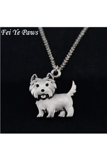 Retro Westie Neckl..