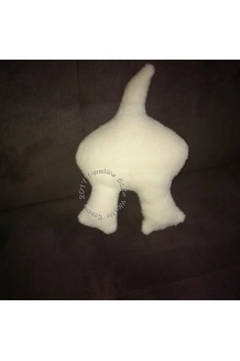 Westie butt toy