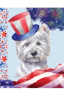 Patriotic Garden Flag