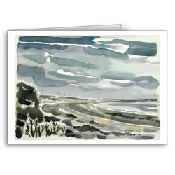 Spurn Point Moonrise - .. Spurn Point Moonrise - ..