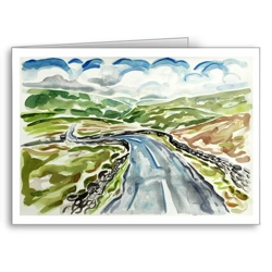 Into Swaledale - card Into Swaledale - card