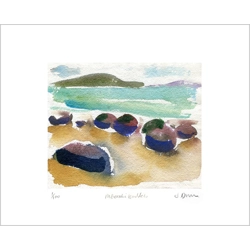 Moeraki Boulders - print Moeraki Boulders - print