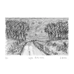 Night Ride Home - print Night Ride Home - print