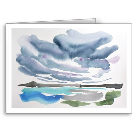 Sky Over Tiree - card