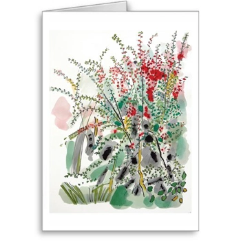 Corner of the Garden - card