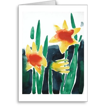Daffodils - card