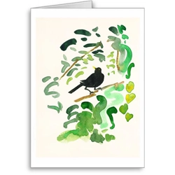 Blackbird in the Garden..