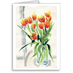 Tulips - card
