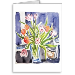 Still Life with Tulips ..