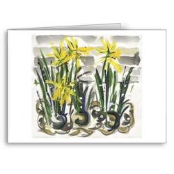 Daffodils III - card