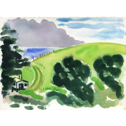 View of Little Barrier ..