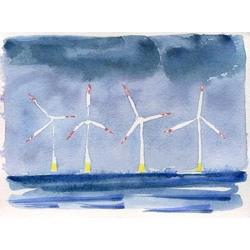 North Sea Wind Turbines