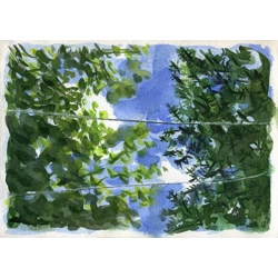 Lying Under the Washing..