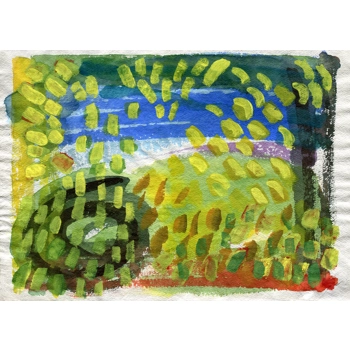 Homage To Howard Hodgkin (Spring XI)