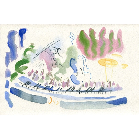 Piano, Bass And Drums II