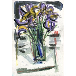 Anxious Irises II