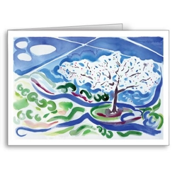 White Cherry Blossom Ro..