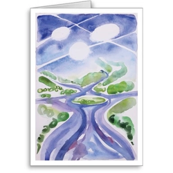 Roundabout A61/A658, ne..