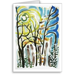 Spring Sun - card Spring Sun - card