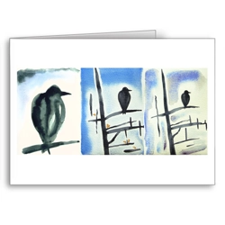 Crows - card Crows - card